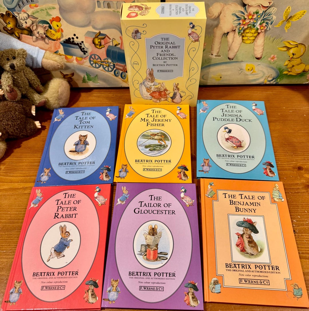 The Original Peter Rabbit and Friends Collection Beatrix Potter Boxed ...