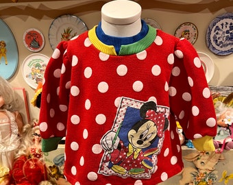 12 Months Minnie Mouse Top