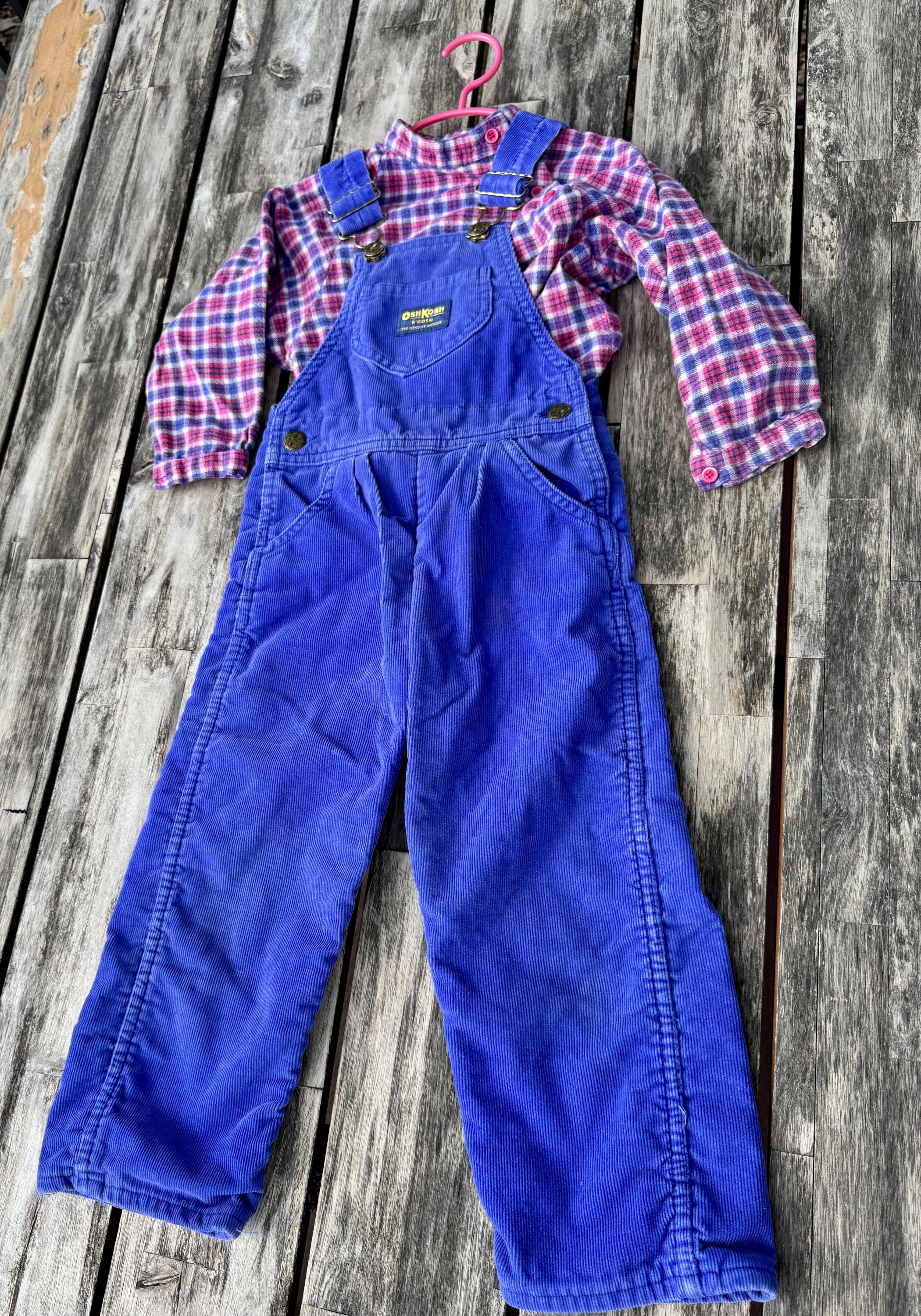 Purple Oshkosh Overalls - Etsy