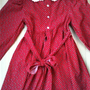 Polly Flinders Smocked Holiday Dress Girls 5 image 5