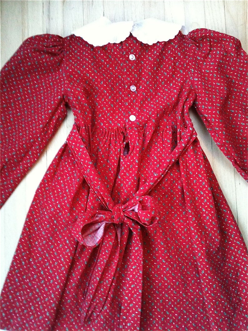Polly Flinders Smocked Holiday Dress Girls 5 image 5