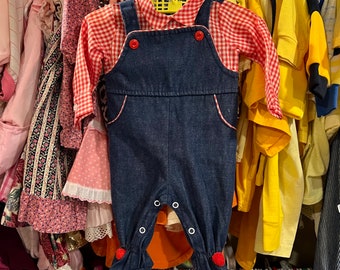 3-6 Months Baby 1970’s Footie