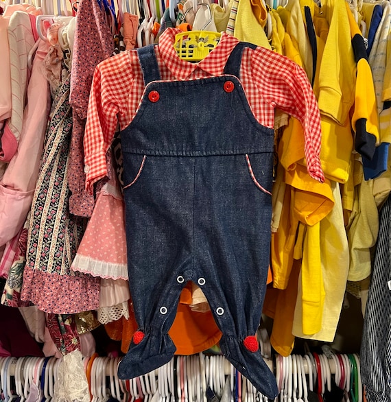 Dark Denim Footie Dark Denim Footie