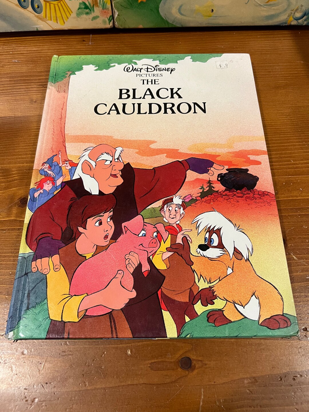 Disney's the Black Cauldron Book Etsy