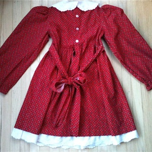 Polly Flinders Smocked Holiday Dress Girls 5 image 4