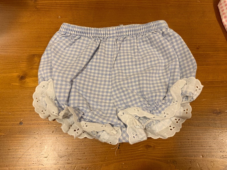 Gingham Bloomers 69 Months
