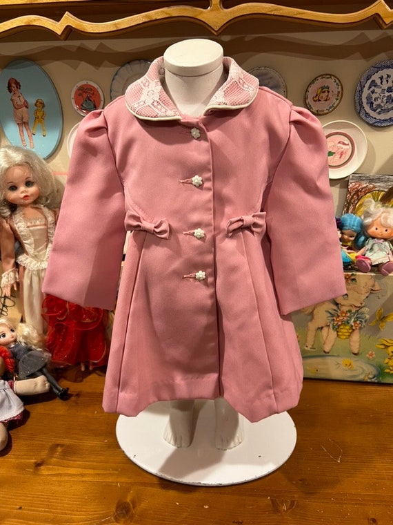 18-24 Months Pink Dress Coat - image 1
