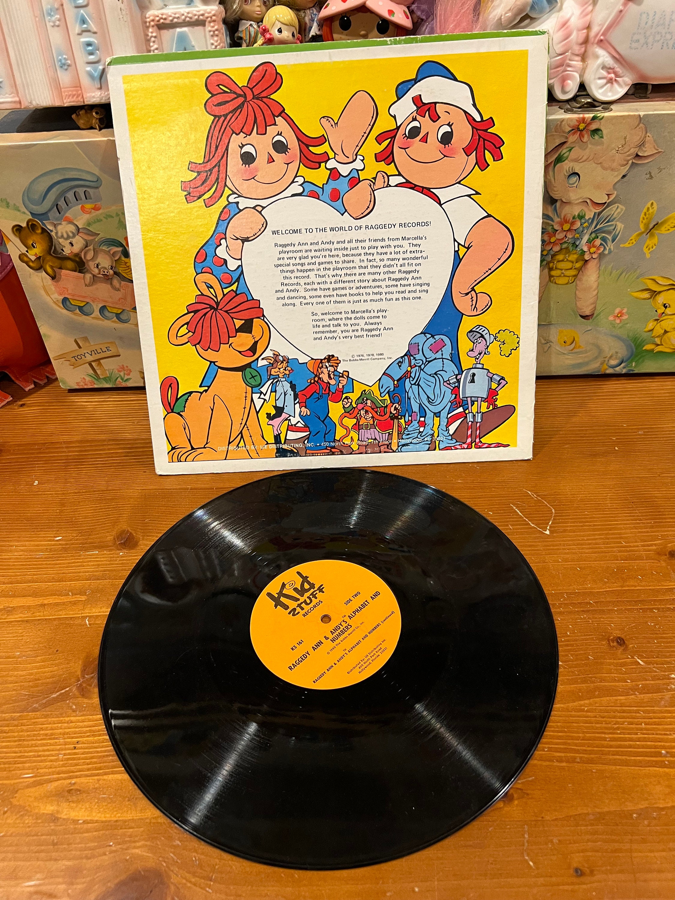Raggedy Ann and Andy Record - Etsy