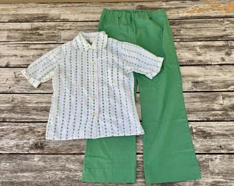 7/8 Kids Vintage Girl Scouts Uniform
