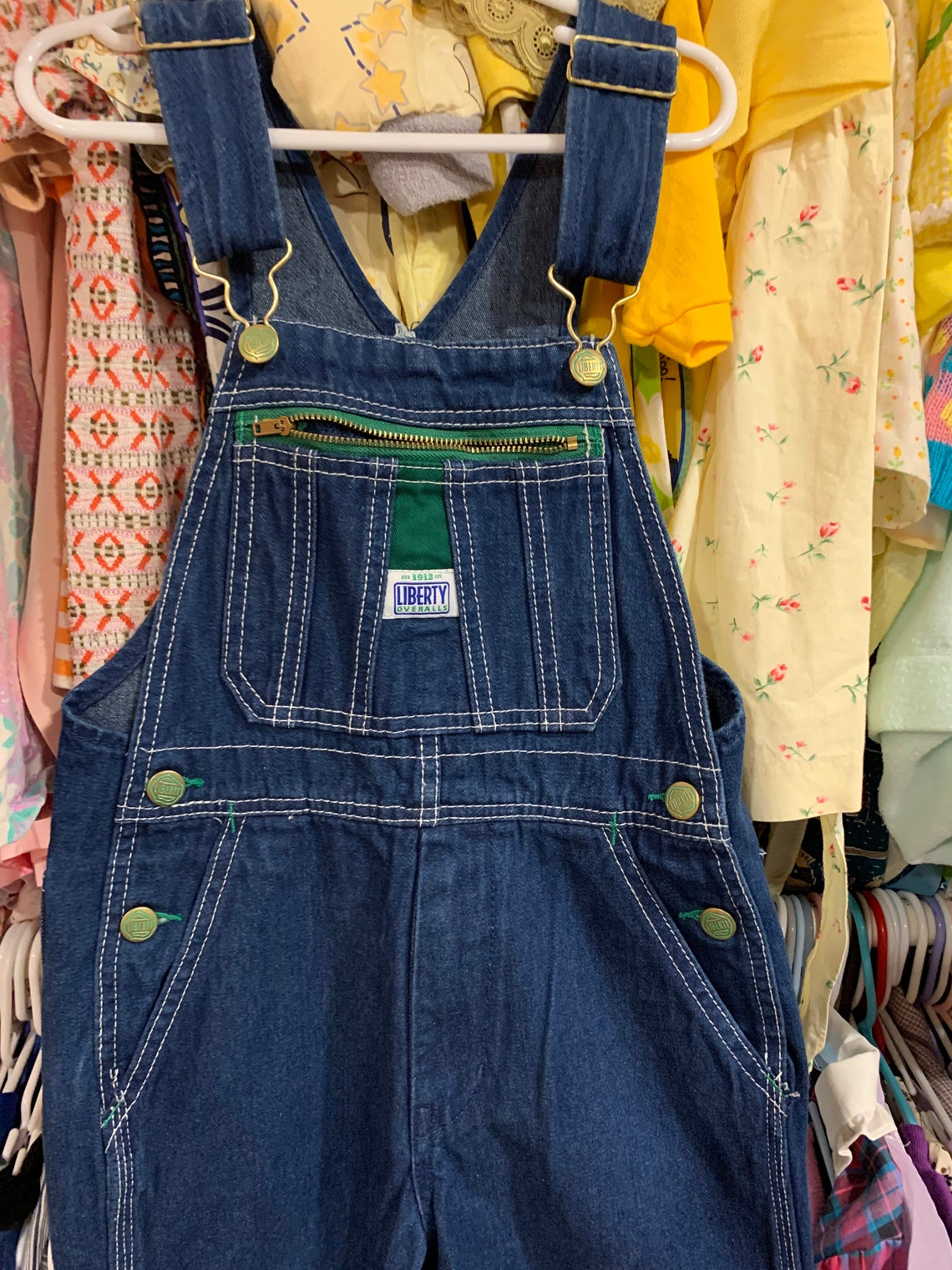 Kids 8 Liberty Overalls Etsy