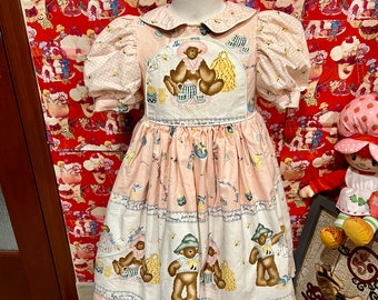 4/5T Daisy Kingdom Teddy Bear Dress