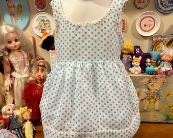 Vestido de lunares de los años 60 (12/18 meses)