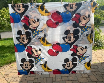 Mickey Mouse Flat Twin Sheet
