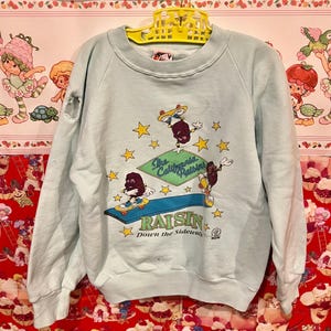 6/7 California Raisins 1980’s Sweatshirt