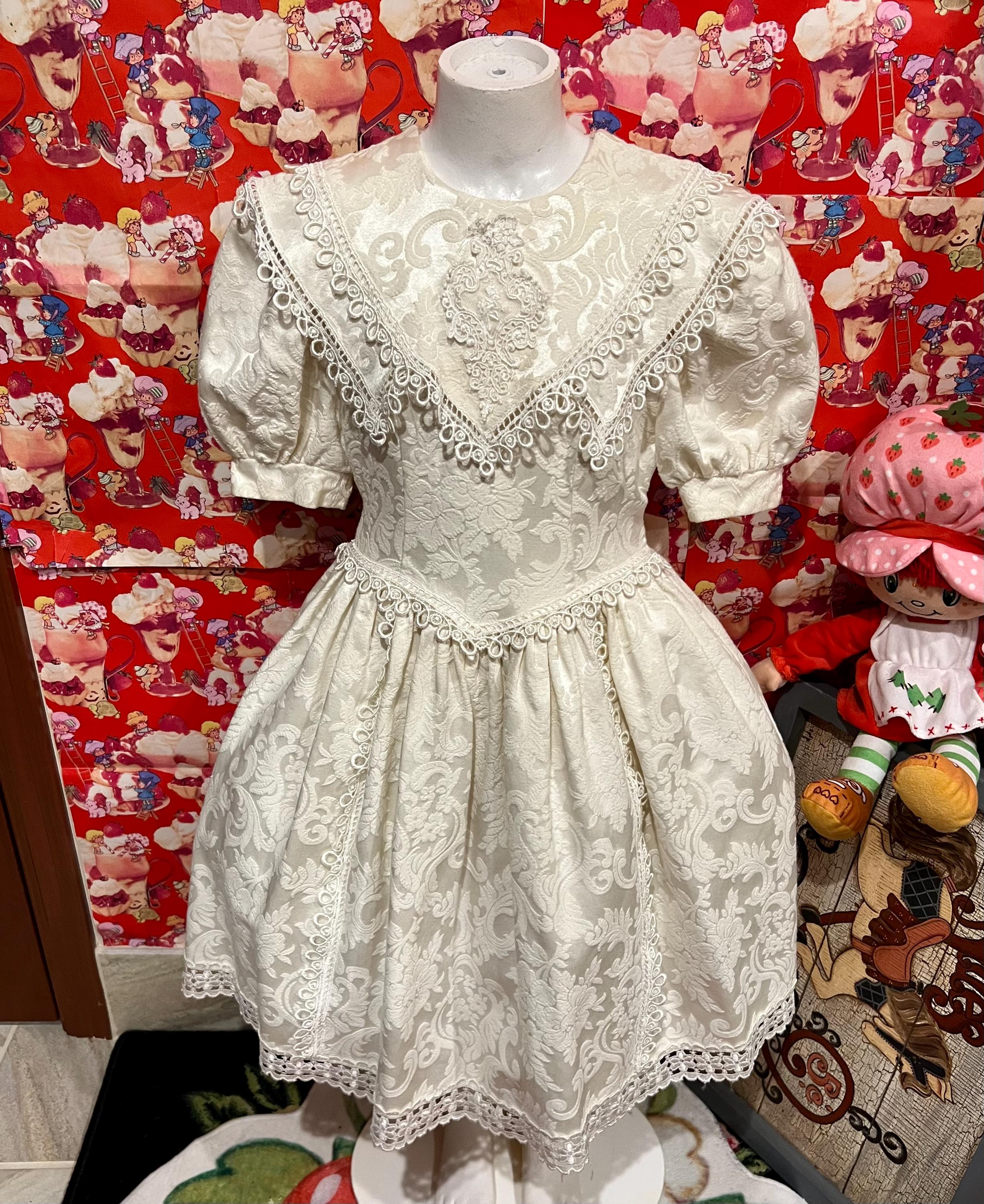 6/7 Kids Jessica Mcclintock 1980's Dress - Etsy