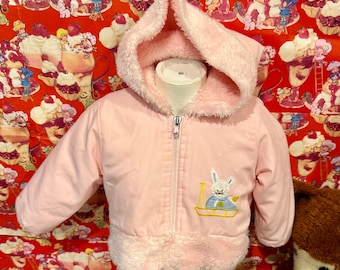 12/18 Monate Hasenjacke 1980er
