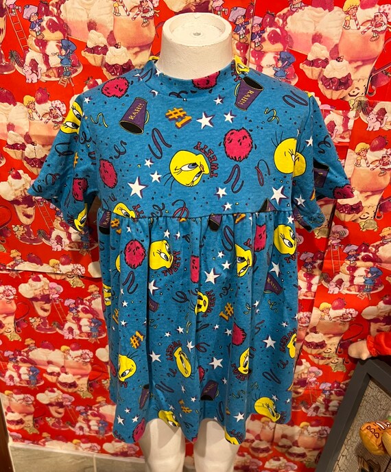5T 1990’s Looney Tunes Dress - image 1