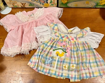 6-9 Months Baby Dress Pair