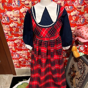 7/8 Kids 1970s Dress