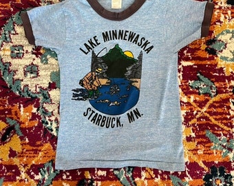 7/8 Lake Minnewaska Ringer Tee