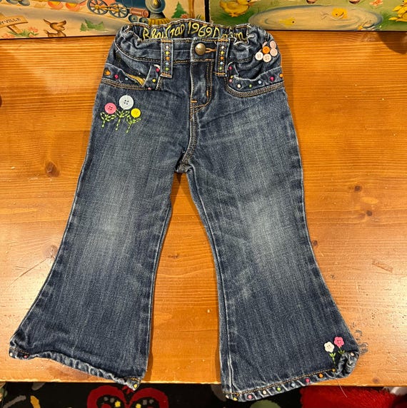 パンツ 90s old gap fade flare denim y2k 90s old GAP fade flare denim y2k