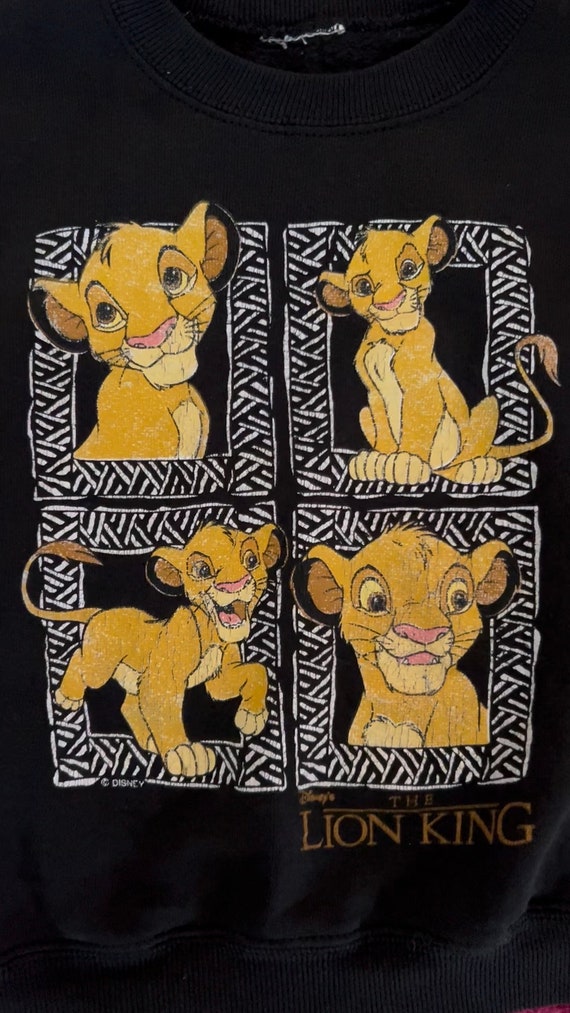 Kids 6 Lion King Sweatshirt - image 4
