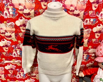 4T Kids Reindeer Sweater