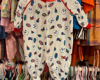 Piłka nożna dla niemowląt 6-9 miesięcy z lat 80.