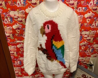 Kids 10/12 Parrot Sweater