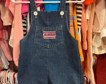 12-18 Months 1970’s Baby Shortalls