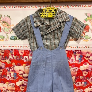 2/3T Kids 60s Shortalls Outfit