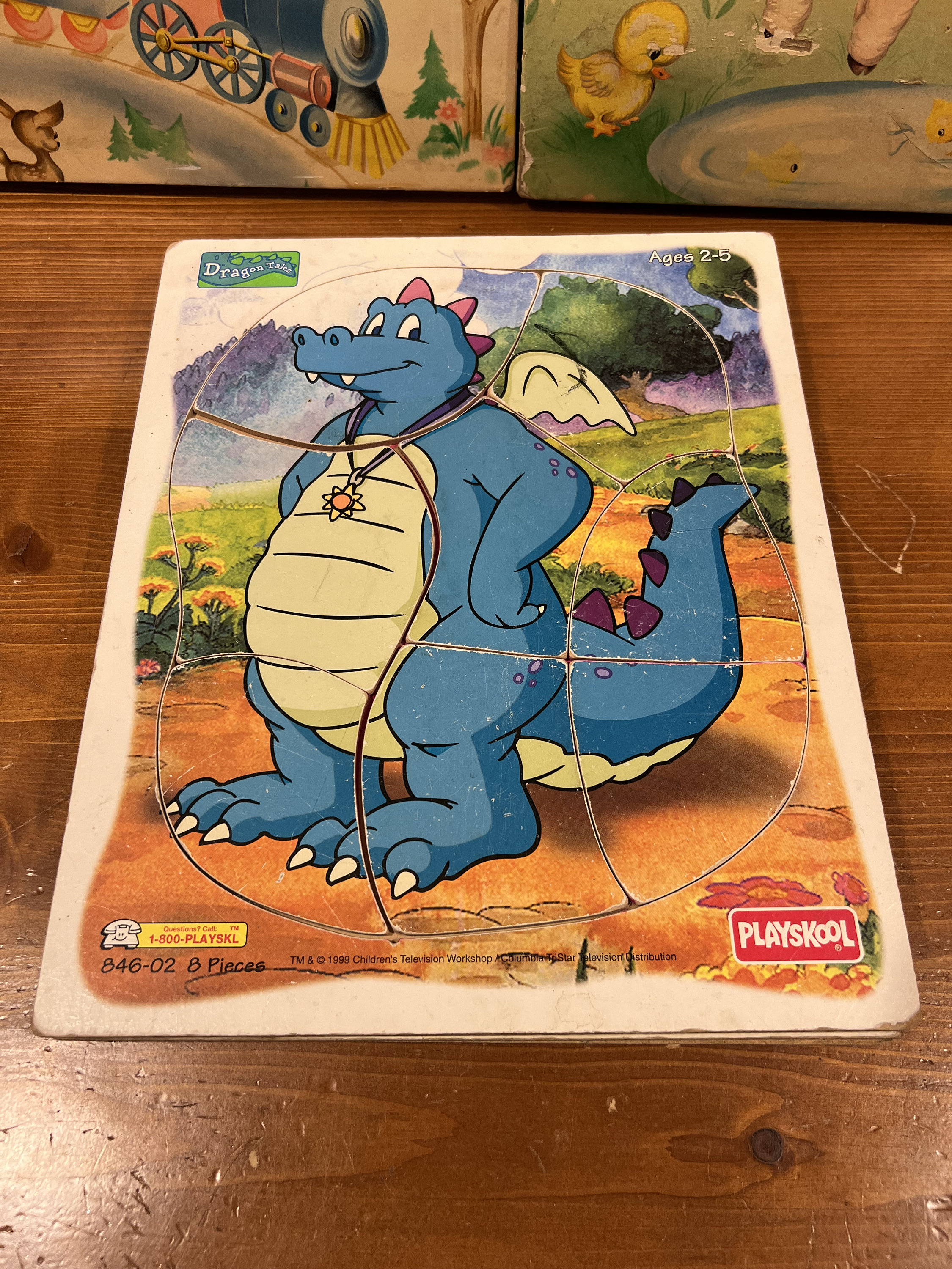 Dragon Tales Puzzle - Etsy