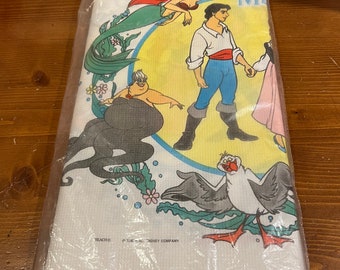 Disney Little Mermaid Paper Tablecloth