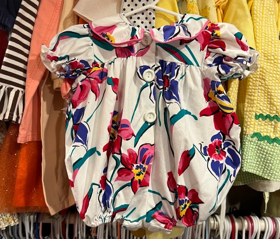 12-18 Months 90’s Floral Romper - image 1