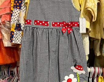 5T Ladybug Dress NOS