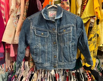 Kids 6 Basic Outlook 80's Jean Jacket - Etsy