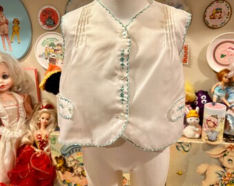 0-3 Months 1950’s Baby Top