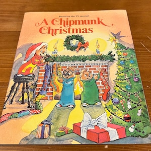 Chipmunks Christmas Book PB