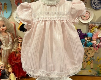 Robe rose la plus mignonne 12-18 mois