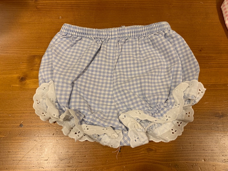 Gingham Bloomers 69 Months