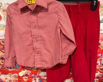 3T Kids Outfit 1970s
