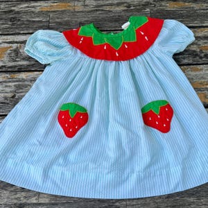 2/3T Strawberry Dress