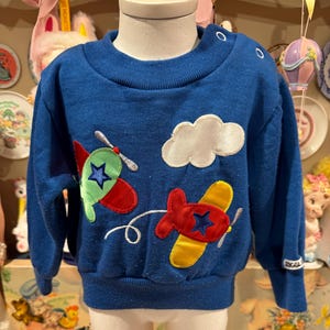 6/9 Months Airplane 90s Top