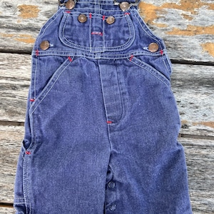 3/6 Months Big Mac Overalls 80s JCPenney
