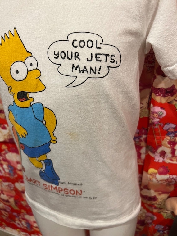 6/7 Bart Simpson Tee 90s True Vintage - image 4