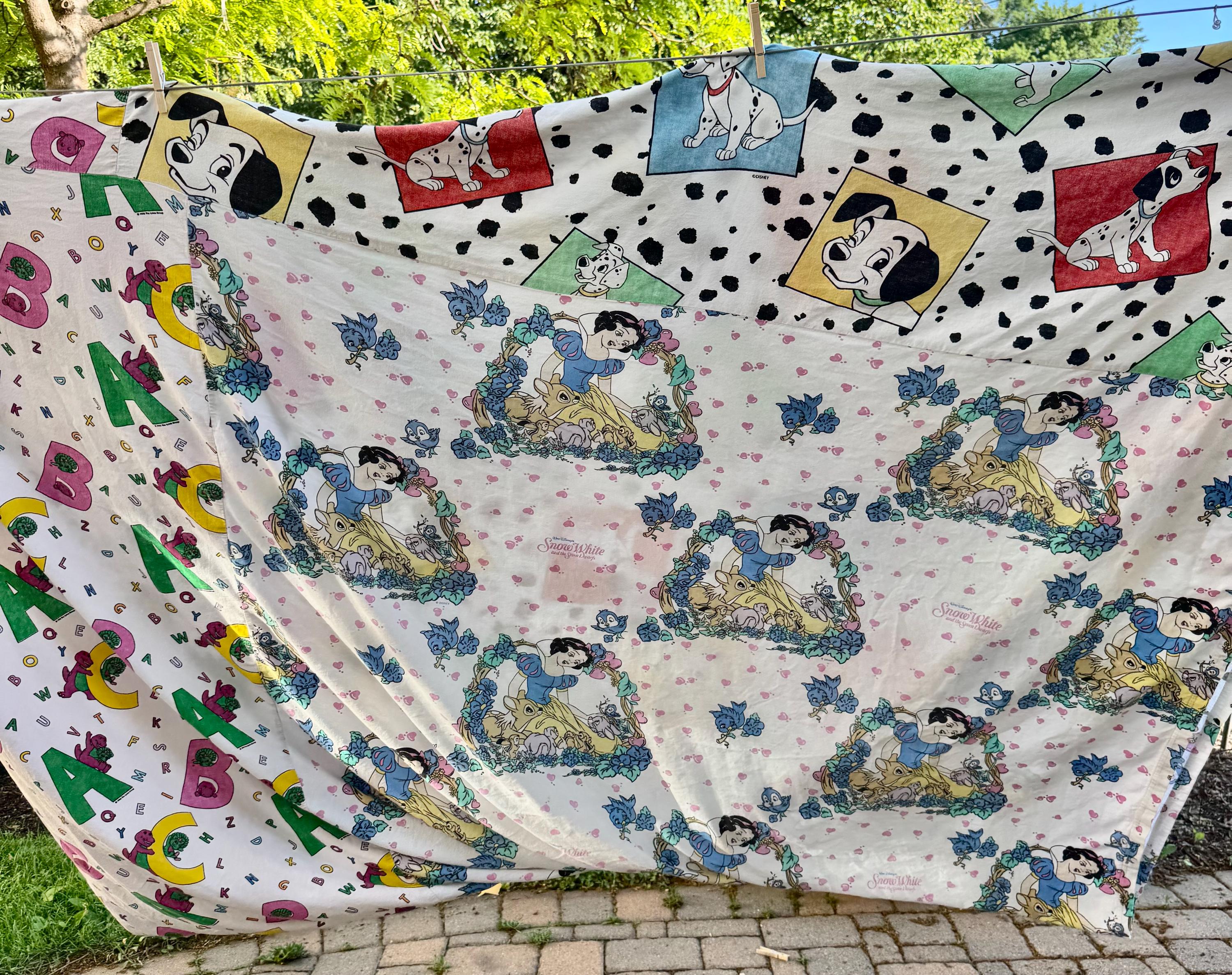 Barney Bed Covers - Etsy