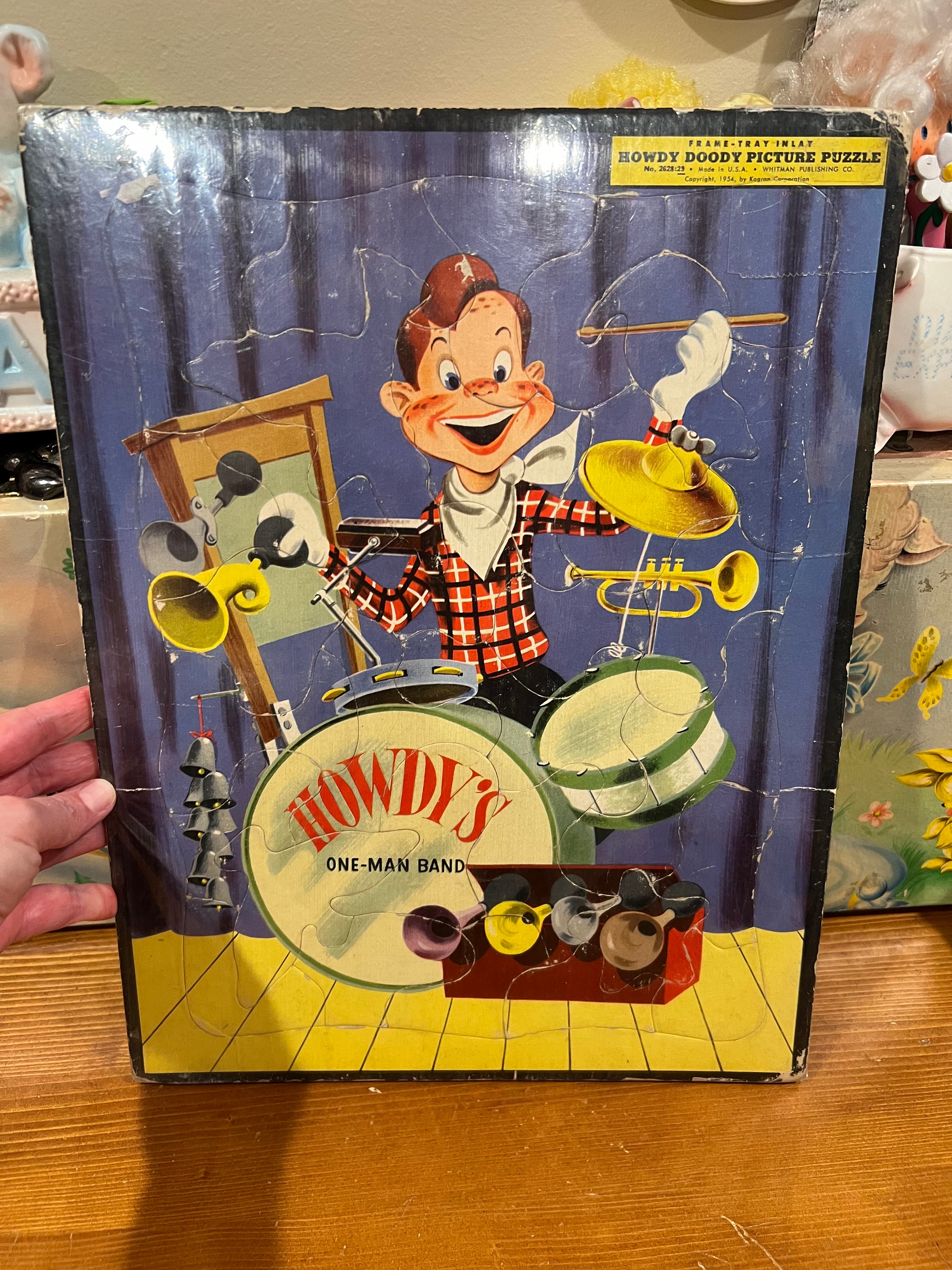 Howdy Doody Puzzle 1950s Vintage - Etsy