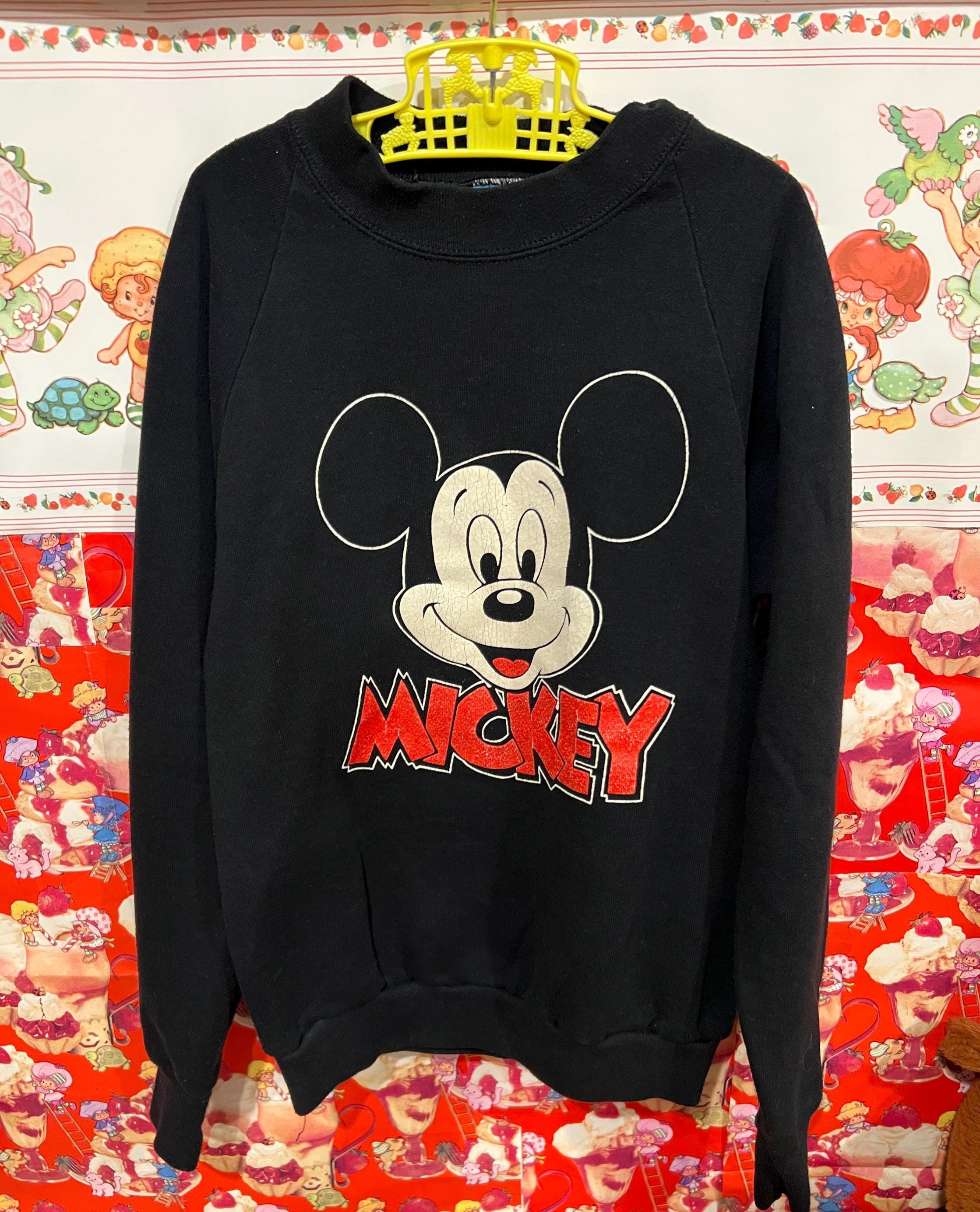 7/8 Kids Vintage Mickey Mouse Sweatshirt 1980s/early 90s - Etsy