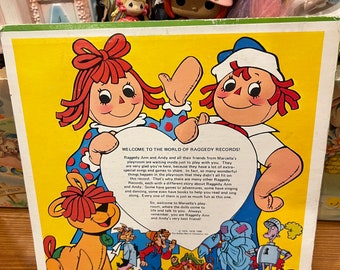 Raggedy Ann and Andy Record - Etsy