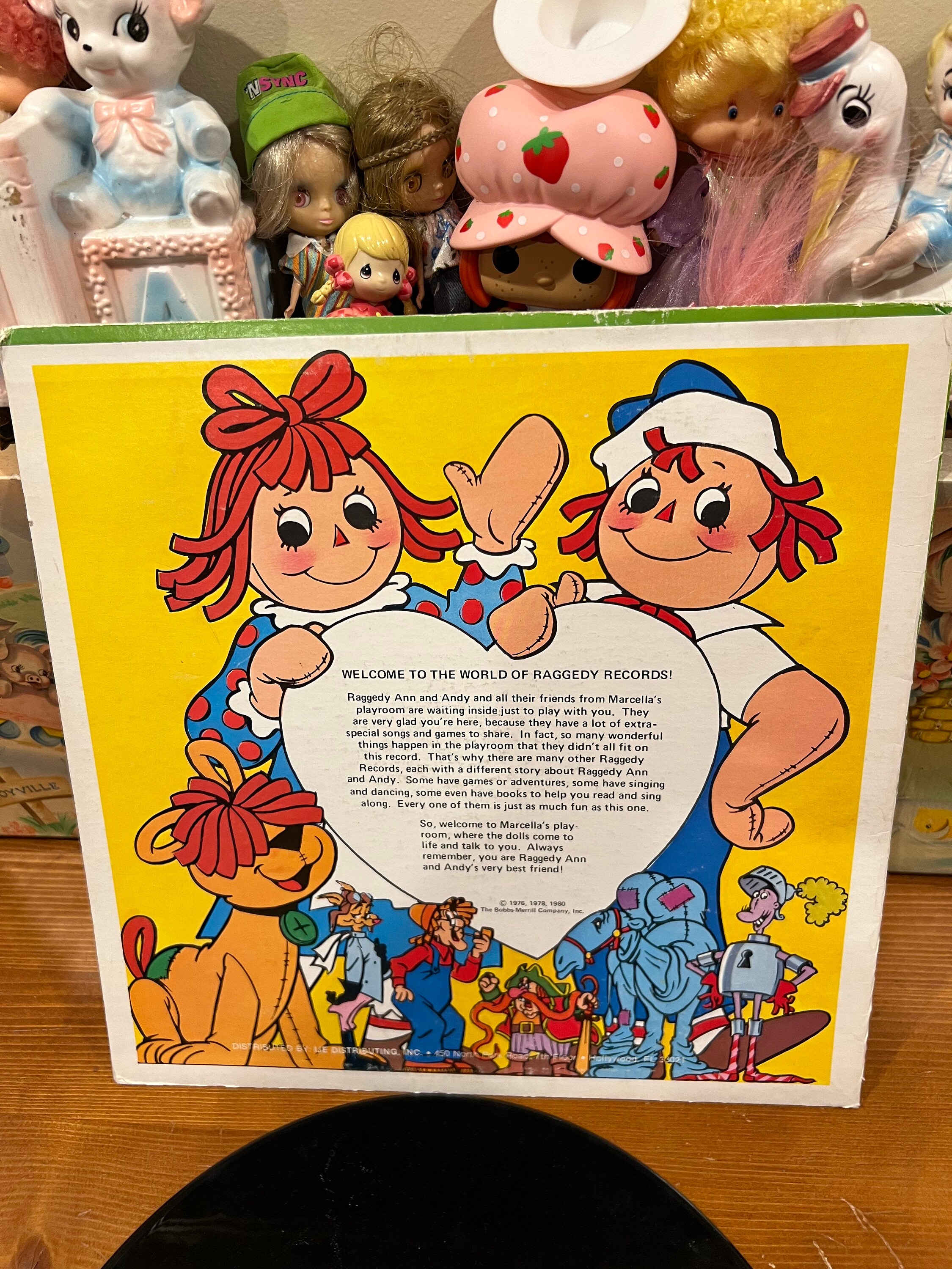 Raggedy Ann and Andy Record - Etsy Canada